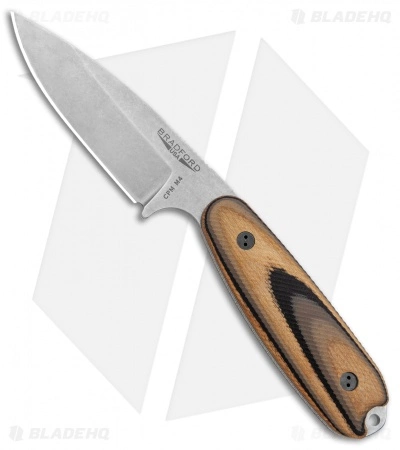 Bradford Knives Guardian3.5 Fixed Blade 3D G-Wood (3.75" Stonewash M4) 3 Bradford Knives Guardian3.5 Fixed Blade 3D G-Wood (3.75" Stonewash M4)