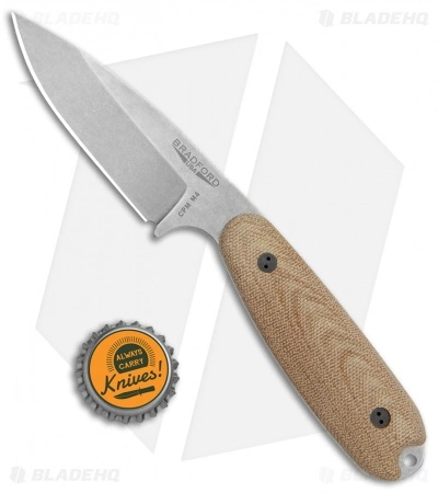 Bradford Knives Guardian3.5 Fixed Blade 3D Natural (3.75" Stonewash M4) 7 Bradford Knives Guardian3.5 Fixed Blade 3D Natural (3.75" Stonewash M4) - Image 5