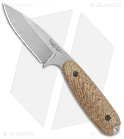 Bradford Knives Guardian3.5 Fixed Blade 3D Natural (3.75" Stonewash M4) 3 Bradford Knives Guardian3.5 Fixed Blade 3D Natural (3.75" Stonewash M4)