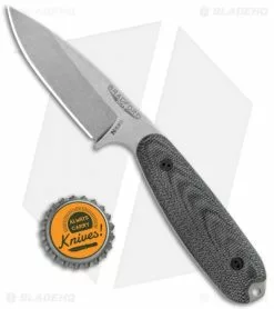 Bradford Knives Guardian3.5 Fixed Blade 3D Black Micarta (3.75" Sabre SW N690) -Avokelavavat Sales Store Bradford Knives Guardian3.5 Sabre 3D Black Micarta SW BHQ 114124 jr bottlecap