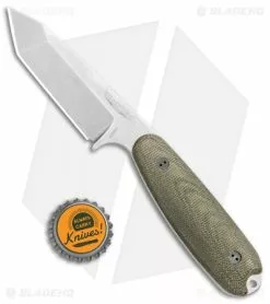 Bradford Knives Guardian3.5T Tanto Fixed Blade 3D OD Green (Stonewash) -Avokelavavat Sales Store Bradford Knives Guardian3.5T Tanto 3D OD Green Micarta SW BHQ 107197 jr bottlecap