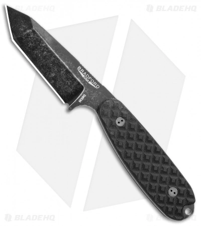Bradford Knives Guardian3.5T Tanto Fixed Blade Black G-10 (3.75" Nimbus) 3 Bradford Knives Guardian3.5T Tanto Fixed Blade Black G-10 (3.75" Nimbus)