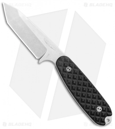 Bradford Knives Guardian3.5T Tanto Fixed Blade Black G-10 (3.75" Stonewash) 3 Bradford Knives Guardian3.5T Tanto Fixed Blade Black G-10 (3.75" Stonewash)