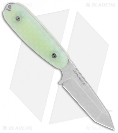 Bradford Knives Guardian3.5T Tanto Fixed Blade Ghost G-10 (3.75" Stonewash) 4 Bradford Knives Guardian3.5T Tanto Fixed Blade Ghost G-10 (3.75" Stonewash) - Image 2