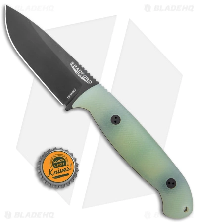 Bradford Knives Guardian4.5 Fixed Blade Knife 3D Ghost G-10 (4" Black) 6 Bradford Knives Guardian4.5 Fixed Blade Knife 3D Ghost G-10 (4" Black) - Image 4