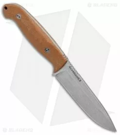 Bradford Knives Guardian5.5 Fixed Blade 3D Natural Micarta (5" Sabre SW) -Avokelavavat Sales Store Bradford Knives Guardian5.5 Fixed 3D Natural Micarta Sabre SW 5.5S 104 BHQ 98660 jr spine