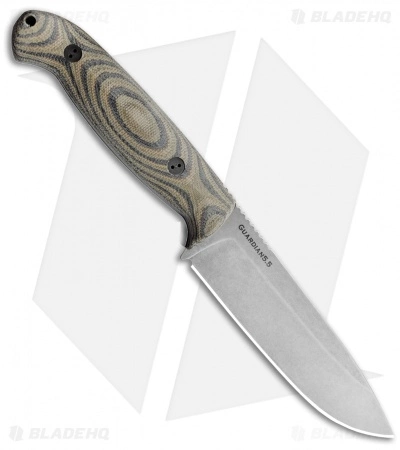 Bradford Knives Guardian5.5 Fixed Blade 3D Camo Micarta (5" SW N690) 4 Bradford Knives Guardian5.5 Fixed Blade 3D Camo Micarta (5" SW N690) - Image 2