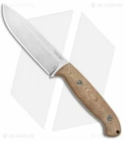 Bradford Knives Guardian5.5 Fixed Blade 3D Natural Micarta (5" SW N690)