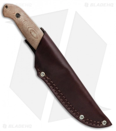 Bradford Knives Guardian5.5 Fixed Blade 3D Natural Micarta (5" SW N690) 5 Bradford Knives Guardian5.5 Fixed Blade 3D Natural Micarta (5" SW N690) - Image 3