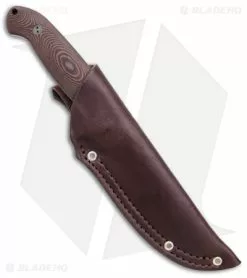 Bradford Knives Guardian5.5 Fixed Blade Knife 3D Red Richlite (5" SW) -Avokelavavat Sales Store Bradford Knives Guardian5.5 Fixed Blade 3D Richlite Sabre SW BHQ 141426 jr sheath