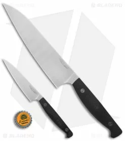 Bradford Knives 8" Chef Knife & Paring Knife Set Black G-10 17 Bradford Knives 8" Chef Knife & Paring Knife Set Black G-10 -Avokelavavat Sales Store Bradford Knvies 8in Chef Knife Paring Knife Set Black G 10 BHQ 176508 jr bottlecap