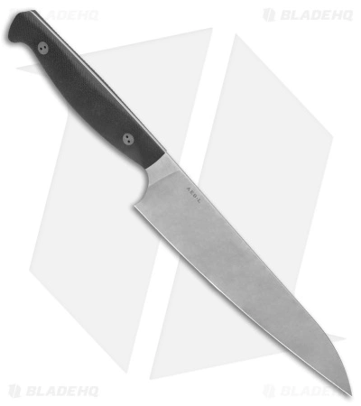 Bradford Knives 8" Chef Knife & Paring Knife Set Black G-10 6 Bradford Knives 8" Chef Knife & Paring Knife Set Black G-10 - Image 4