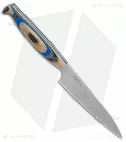 Bradford Knives 8" Chef Knife & Paring Knife Set Blue /Black/Gray G-Wood -Avokelavavat Sales Store Bradford Knvies 8in Chef Knife Paring Knife Set G Wood BHQ 176509 jr paring spine