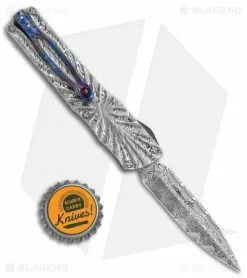 Brian Tighe & Friends Brian Tighe Custom Small Twist Tighe Dagger OTF Damascus (2.75" Damasteel) -Avokelavavat Sales Store Brian Tighe Custom Small Twist Tighe Dagger OTF Damasteel BHQ 115797 jr bottlecap