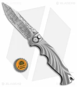 Brian Tighe Custom Tighe Breaker Clip Point Automatic Knife BB Ti (4" Damasteel) -Avokelavavat Sales Store Brian Tighe Custom Tighe Breaker Tanto BB Ti Damasteel BHQ 77982 jr bottlecap