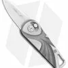 Brian Tighe Custom Tighe Nee Automatic Knife Two-Tone Titanium (1.9" Hand Satin)