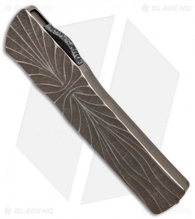 Brian Tighe Custom Twist Tighe Dagger D/A OTF Automatic Knife (3.6" Damacore) 4 Brian Tighe Custom Twist Tighe Dagger D/A OTF Automatic Knife (3.6" Damacore) - Image 2