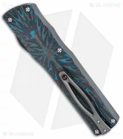 Brian Tighe & Friends Brian Tighe Custom Twist Tighe Tanto OTF Blue Fat Carbon Fiber (3.75" Satin) 10 Brian Tighe & Friends Brian Tighe Custom Twist Tighe Tanto OTF Blue Fat Carbon Fiber (3.75" Satin) -Avokelavavat Sales Store Brian Tighe Custom Twist Tighe Tanto Blue Fat Carbon Hand Satin BHQ 115786 jr side
