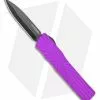 Brian Tighe & Friends Twist Tighe D/E OTF Automatic Knife Purple (3.6" DLC)