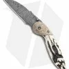 Broadwell Studios Custom Gent's Dress Folder Knife Stag (2.75" Damascus) -Avokelavavat Sales Store Broadwell Studios Custom Gents Dress Stag Damascus BHQ 119596 jr