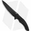 Brous Blades T5 Fixed Blade Knife Blackout G-10 (5.1" Black)