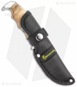 Browning Skinner Fixed Blade Brown Burl Wood (3.75" Satin) -Avokelavavat Sales Store Browning Skinner Brown Burl Wood Satin BHQ 40856 jr sheath