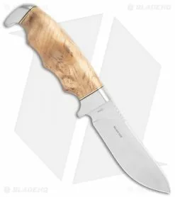 Browning Skinner Fixed Blade Brown Burl Wood (3.75" Satin) -Avokelavavat Sales Store Browning Skinner Brown Burl Wood Satin BHQ 40856 jr spine