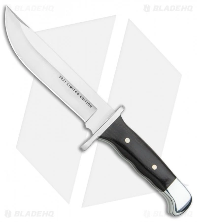 Buck Knives Buck 124 Frontiersman Fixed Blade Knife Ebony (6.25" Satin) 0124BRSLE 3 Buck Knives Buck 124 Frontiersman Fixed Blade Knife Ebony (6.25" Satin) 0124BRSLE