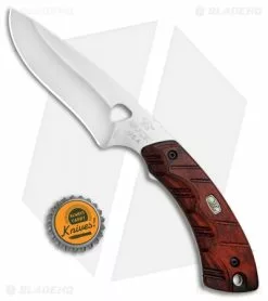 Buck Knives Buck 536 Open Season Skinner Fixed Blade Knife Red Wood (4.5" Satin) 0536RWS -Avokelavavat Sales Store Buck 536 Open Season Skinner Red Wood Satin BHQ 79550 jr bottlecap