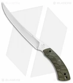 Buck Knives Buck 541 Open Season Boning Knife Fixed Blade OD Green Micarta (4.25" Satin)