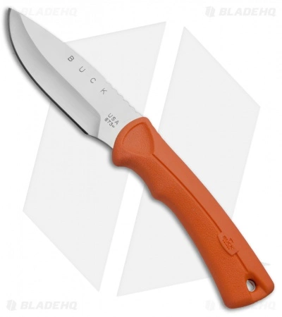 Buck Knives Buck BuckLite MAX Small Fixed Blade Knife Orange (3.1" Satin) 0673ORS-B 3 Buck Knives Buck BuckLite MAX Small Fixed Blade Knife Orange (3.1" Satin) 0673ORS-B