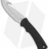 Buck Knives Buck BuckLite MAX Large Fixed Blade Knife W/Gut Hook Black (4" Satin) 0679BKG -Avokelavavat Sales Store Buck BuckLite MAX large gut hook black satin BHQ 41395 er