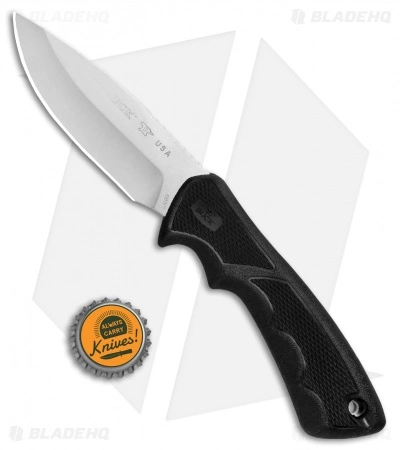 Buck Knives Buck BuckLite Max II Large Fixed Blade Knife Black (4" Stonewash) 0685BKS 6 Buck Knives Buck BuckLite Max II Large Fixed Blade Knife Black (4" Stonewash) 0685BKS - Image 4