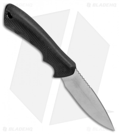 Buck Knives Buck BuckLite Max II Large Fixed Blade Knife Black (4" Stonewash) 0685BKS 4 Buck Knives Buck BuckLite Max II Large Fixed Blade Knife Black (4" Stonewash) 0685BKS - Image 2