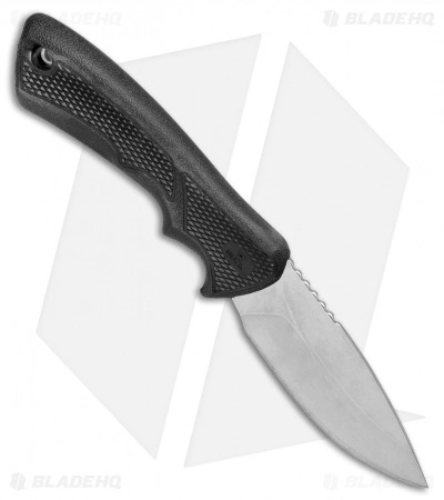 Buck Knives Buck BuckLite Max II Small Fixed Blade Knife Black (3.25" Stonewash) 0684BKS 4 Buck Knives Buck BuckLite Max II Small Fixed Blade Knife Black (3.25" Stonewash) 0684BKS - Image 2
