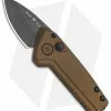 Buck Knives Buck Deploy Mini Automatic Knife Burnt Bronze (3" Gray) 0838BRS1