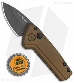 Buck Knives Buck Deploy Mini Automatic Knife Burnt Bronze (3" Gray) 0838BRS1 -Avokelavavat Sales Store Buck Deploy Mini Auto Burnt Bronze Gray 0839BRS1 BHQ 146022 jr bottlecap