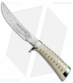 Buck Knives Buck Expert Hunter L.E. Legacy Fixed Blade Stacked Ivory Micarta (5" Damascus)