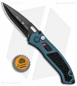 Buck Knives Buck Impact Automatic Knife Armor Blue (3.125" Black) 0898BLS1 -Avokelavavat Sales Store Buck Impact Auto Armor Blue Black 0898BLS1 BHQ 92981 jr bottlecap