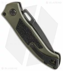 Buck Knives Buck Impact Automatic Knife OD Green (3.125" Black SW) 0898GRS -Avokelavavat Sales Store Buck Impact Automatic OD Green black sw 0898GRS BHQ 51277 er side