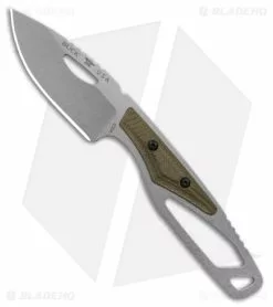 Buck Knives 630 Paklite 2.0 Hide Pro Fixed Blade Knife OD Green (2.75" SW)