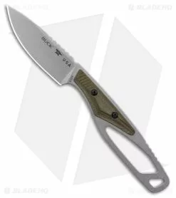 Buck Knives 635 Paklite 2.0 Cape Pro Fixed Blade Knife OD Green (2.87" SW)