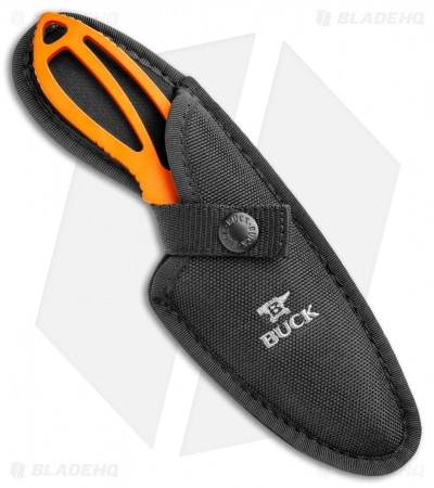 Buck Knives Buck PakLite Large Skinner Guthook Fixed Blade Knife Orange (3.5" Satin)0141ORG1 5 Buck Knives Buck PakLite Large Skinner Guthook Fixed Blade Knife Orange (3.5" Satin)0141ORG1 - Image 3