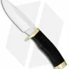 Buck Knives 692 Vanguard Fixed Blade Knife Black Rubber (4.1" Satin) -Avokelavavat Sales Store Buck Vanguard BHQ 41400 jr