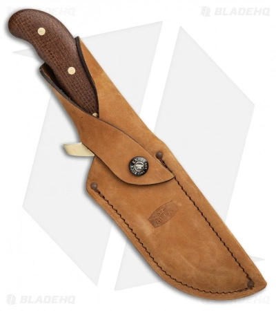 Buck Knives Buck Kalinga Legacy Fixed Blade Knife Brown Burlap Micarta (4.8" Satin) 5 Buck Knives Buck Kalinga Legacy Fixed Blade Knife Brown Burlap Micarta (4.8" Satin) - Image 3