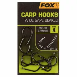 Fox Carp Hooks Wide Gape 5 Fox Carp Hooks Wide Gape -Avokelavavat Sales Store CHK227r 2