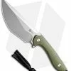 CIVIVI Concept 22 Fixed Blade Knife Green G-10 (4.8" Satin) C21047-2