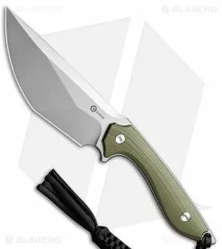 CIVIVI Concept 22 Fixed Blade Knife Green G-10 (4.8" Satin) C21047-2
