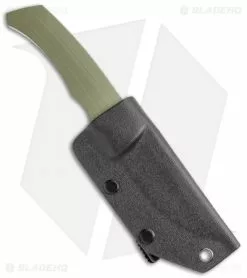 CIVIVI M2 Backup Fixed Blade Knife OD Green G10 (3" Satin) C2016B -Avokelavavat Sales Store CIVIVI M2 BAckup OD Green G 10 Satin C2016B BHQ 116963 jr sheath