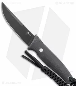 CIVIVI Terzuola Tamashii Fixed Blade Knife Dark Green Micarta (4.07" Black SW)
